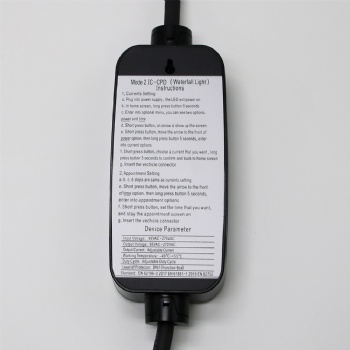16A Type 1 EV Charger Portable single phase 5 meters