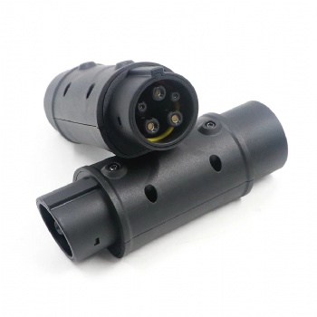 EVSE type 2 to type 1 EV adapter 32A charging plug