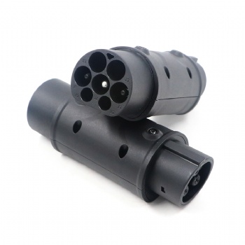 EVSE type 2 to type 1 EV adapter 32A charging plug